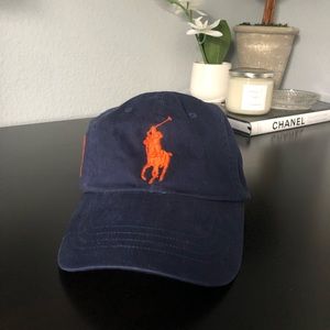 Vintage Polo Ralph Lauren Leather Strap Hat